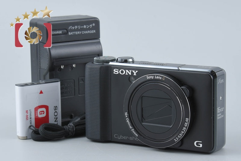 SONY Cyber-shot DSC-HX9V Black 16.2 MP Digital Camera [Japanese Language Only]