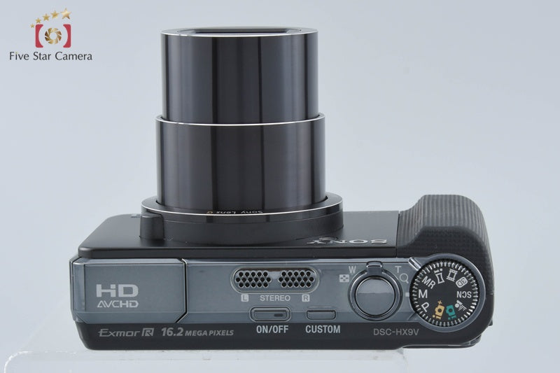 SONY Cyber-shot DSC-HX9V Black 16.2 MP Digital Camera [Japanese Language Only]