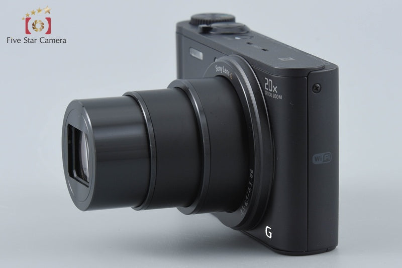 Sony Cyber-Shot DSC-WX350 Black 18.2 MP Digital Camera [Multiple Languages]