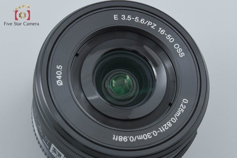 SONY E PZ 16-50mm f/3.5-5.6 OSS SELP1650 Black Sony E Mount