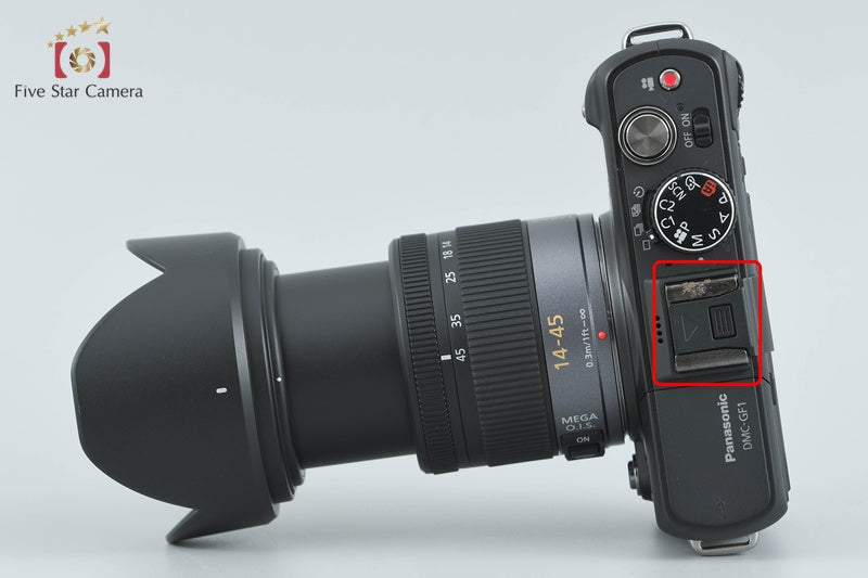Panasonic LUMIX DMC-GF1 Black 12.1 MP 14-45 Lens [Japanese Language Only]