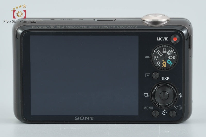 SONY Cyber-shot DSC-WX10 Gold 16.2 MP Digital Camera [Japanese Language Only]