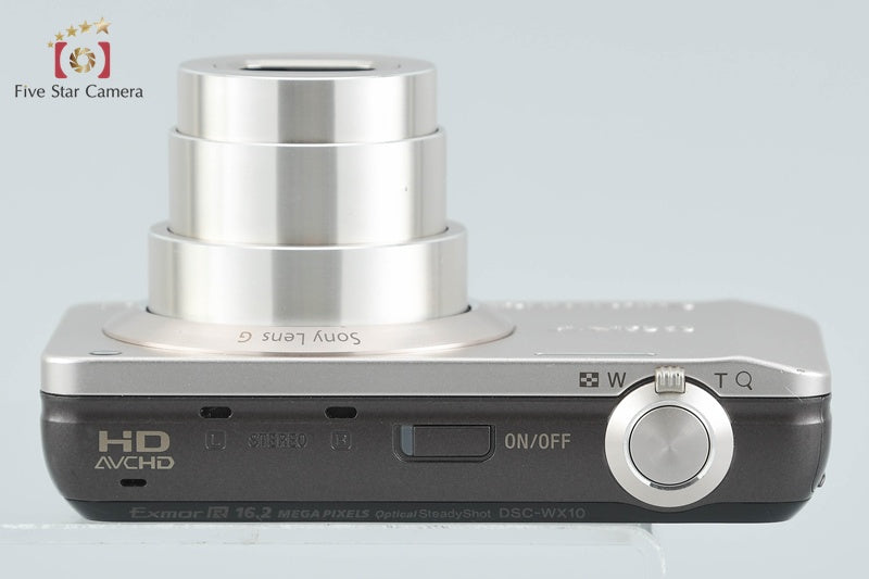 SONY Cyber-shot DSC-WX10 Gold 16.2 MP Digital Camera [Japanese Language Only]