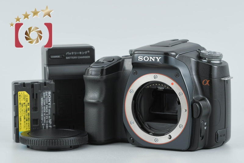 Sony α100 DSLR-A100 Black 10.2 MP Digital SLR Camera [Japanese Language Only]
