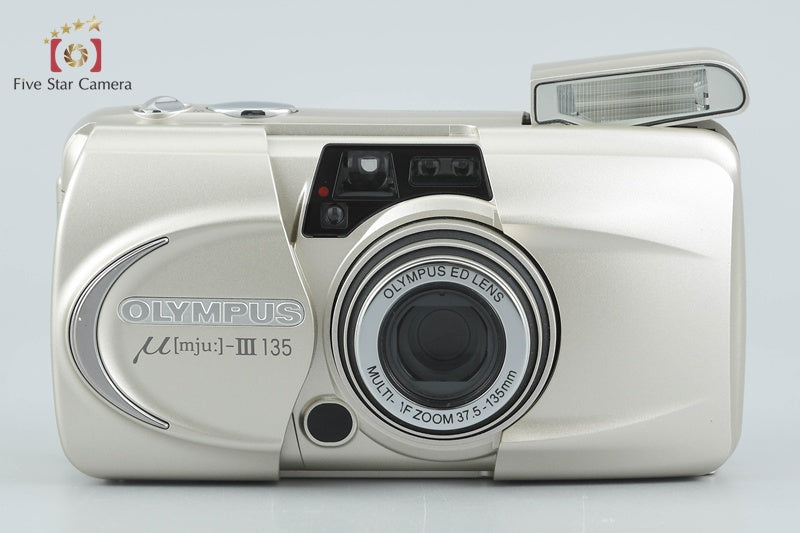 Olympus μ[mju:]-III 135 35mm Point & Shoot Film Camera w/ Box