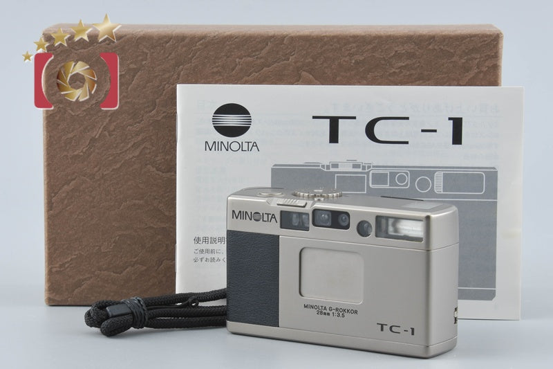 MINOLTA TC-1 35mm Point & Shoot Film Camera w/ Box
