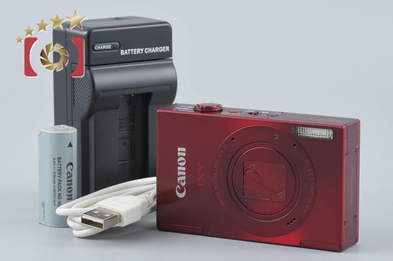 Canon IXY 3 Red 10.1 MP Digital Camera