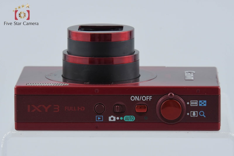 Canon IXY 3 Red 10.1 MP Digital Camera