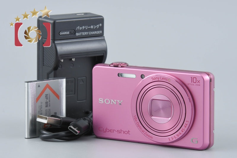 Sony Cyber-Shot DSC-WX220 Pink 18.2 MP Digital Camera [Multiple Languages]