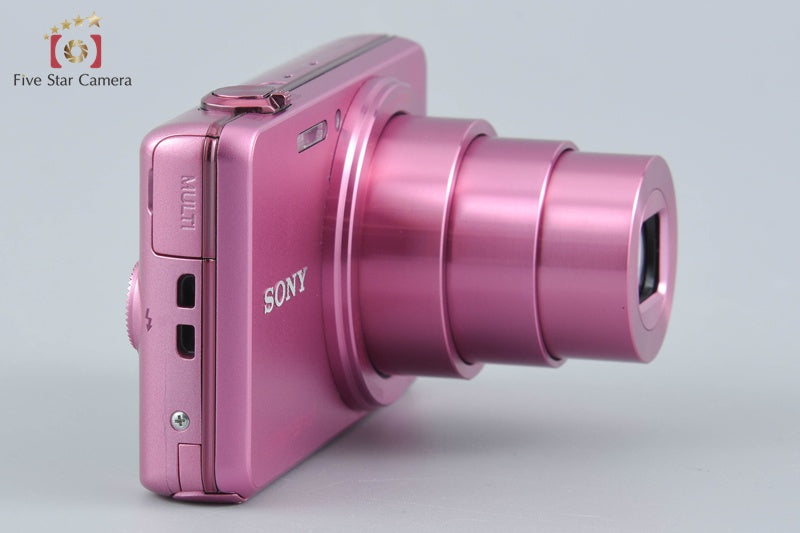 Sony Cyber-Shot DSC-WX220 Pink 18.2 MP Digital Camera [Multiple Languages]