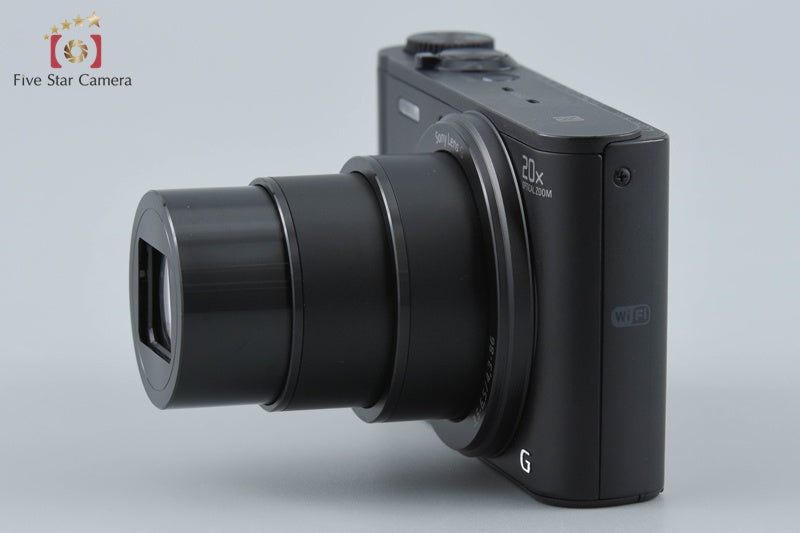 Sony Cyber-Shot DSC-WX350 Black 18.2 MP Digital Camera [Multiple Languages]