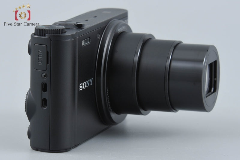 Sony Cyber-Shot DSC-WX350 Black 18.2 MP Digital Camera [Multiple Languages]