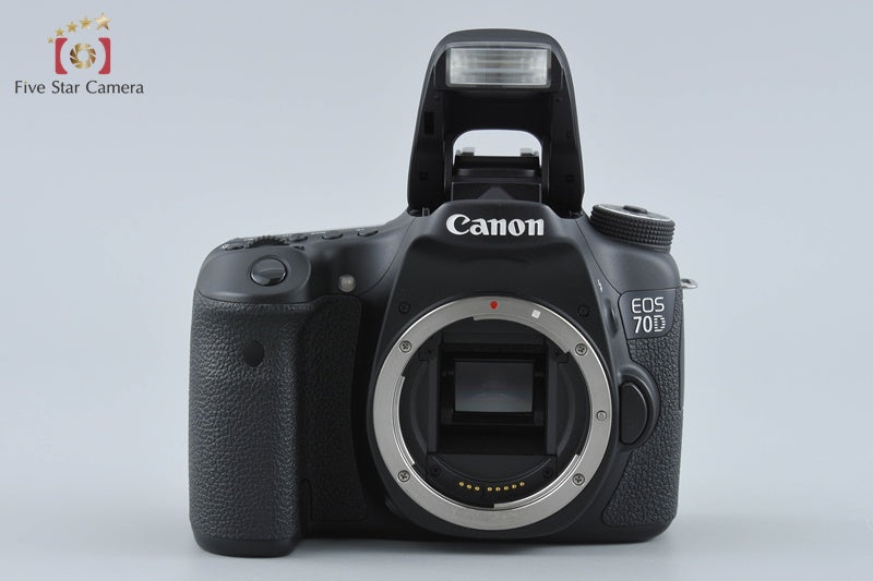 "Shutter count 2,863" Canon EOS 70D 20.2 MP Digital SLR Camera Body