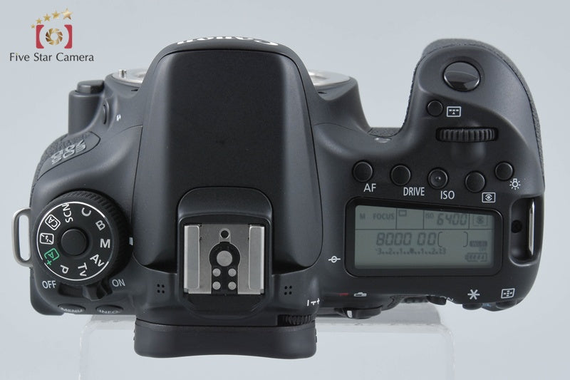 "Shutter count 2,863" Canon EOS 70D 20.2 MP Digital SLR Camera Body