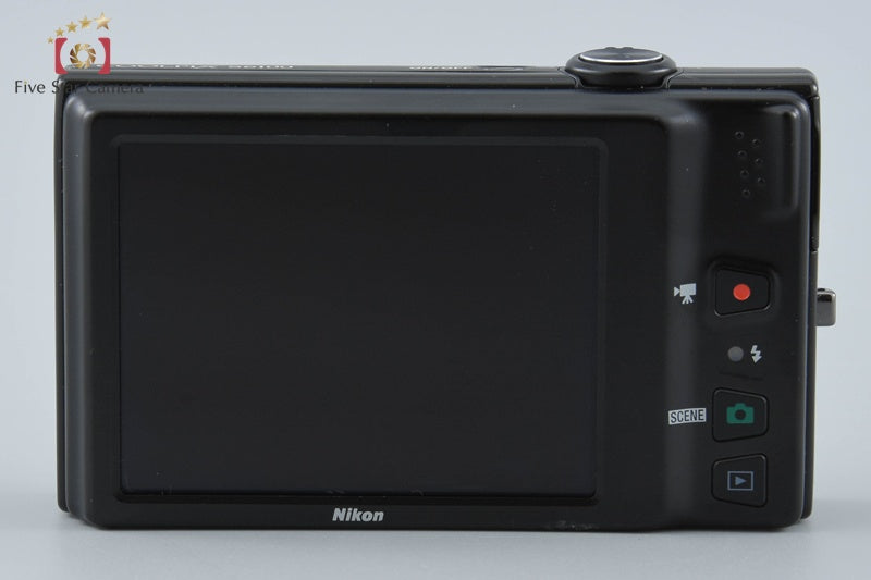 Nikon COOLPIX S6100 Noble Black 16.0 MP Digital Camera