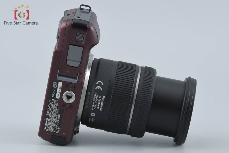 Panasonic LUMIX DMC-GF3 Brown 12.1 MP 14-42 Lens [Japanese Language Only]