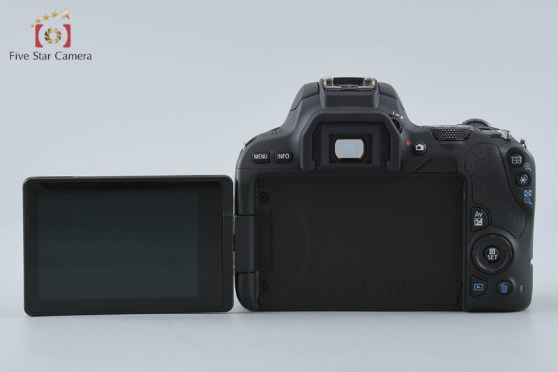 "Count 1,529" Canon EOS Kiss X9 / Rebel SL2 / 200D Black 24.2 MP DSLR 18-55 Lens