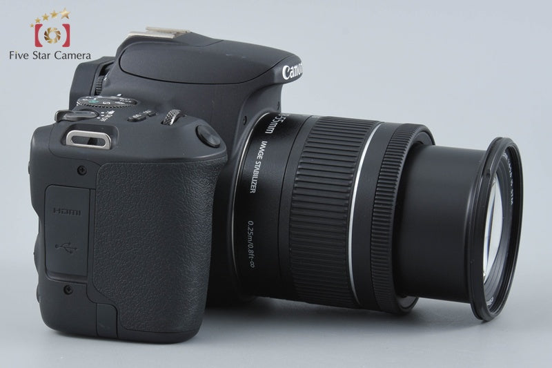 "Count 1,529" Canon EOS Kiss X9 / Rebel SL2 / 200D Black 24.2 MP DSLR 18-55 Lens