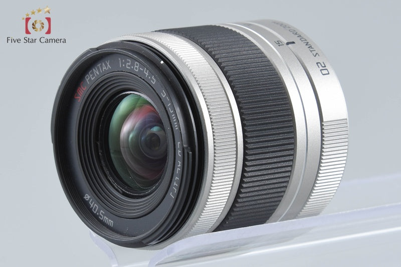 "Shutter count 1,238" PENTAX Q10 Silver 12.4 MP Digital Camera 5-15 Lens