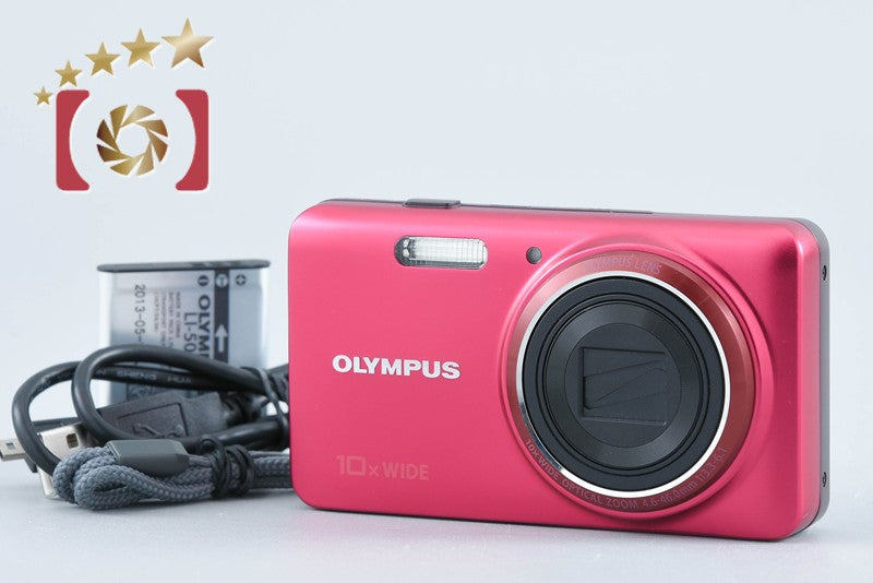 Olympus Stylus VH-520 Red 14.0 MP Digital Camera
