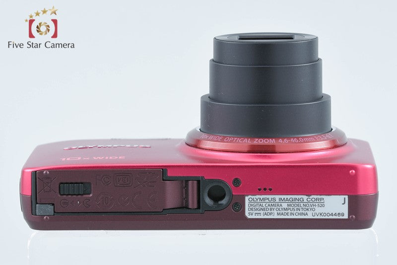 Olympus Stylus VH-520 Red 14.0 MP Digital Camera