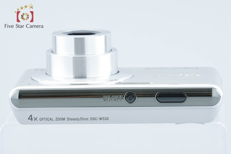 SONY Cyber-shot DSC-W530 Silver 14.1 MP Digital Camera [Japanese Language Only]