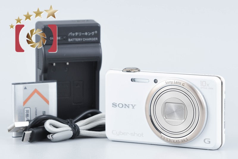 SONY Cyber-shot DSC-WX170 White 18.2 MP Digital Camera [Japanese Language Only]