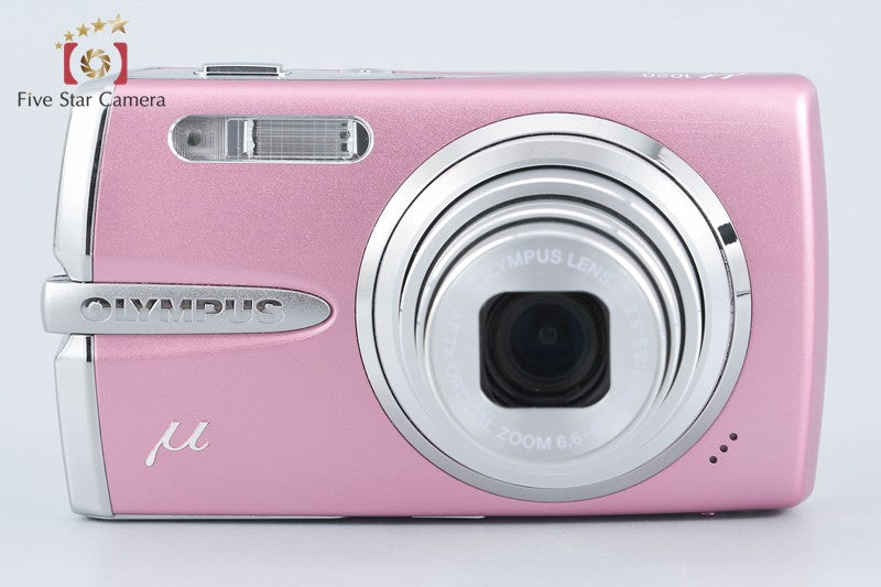 Olympus μ1020 Rose Pink 10.1 MP Digital Camera w/ Box