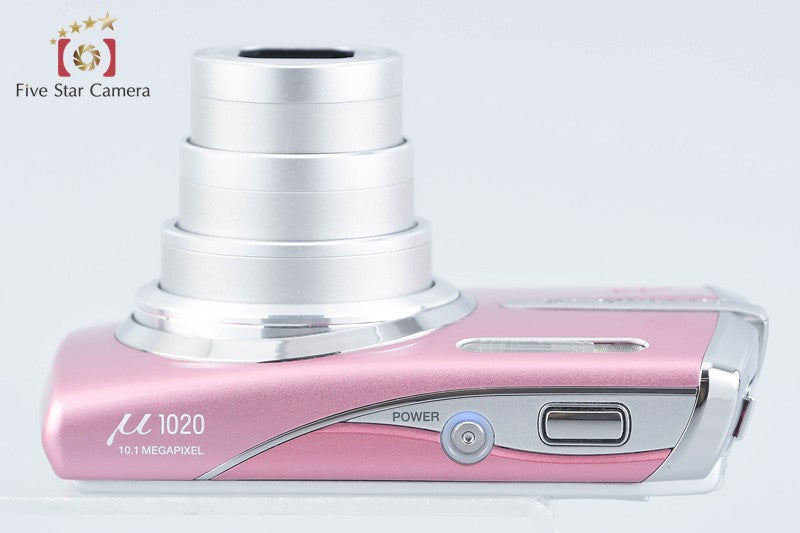 Olympus μ1020 Rose Pink 10.1 MP Digital Camera w/ Box