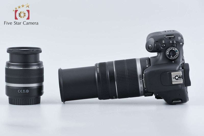 Canon EOS Kiss X4 / Rebel T2i / 550D 18.0 MP 18-55 55-250 Lenses