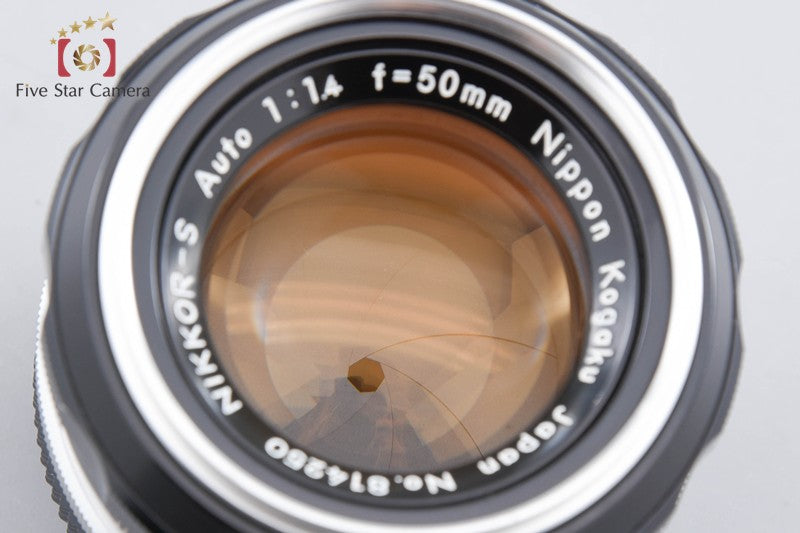 Nikon NIKKOR-S Auto 50mm f/1.4 Ai Converted