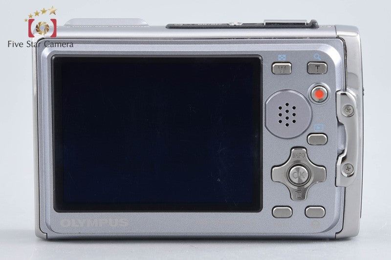 "Shutter count 461" Olympus μ TOUGH-6020 Blue 14.0 MP Digital Camera w/ Box