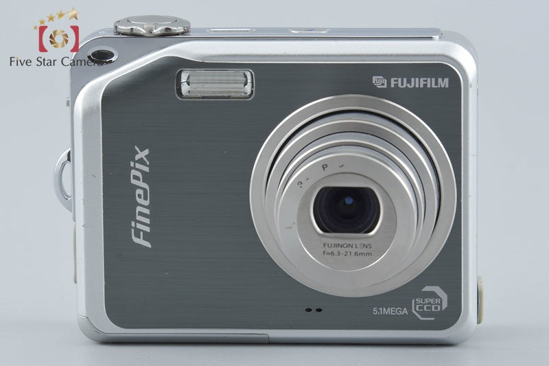 Fujifilm FinePix V10 Gun Metallic 5.1 MP Digital Camera