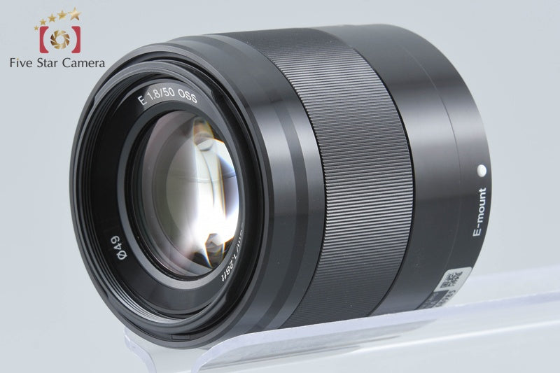 SONY E 50mm f/1.8 OSS SEL50F18 Black w/ Box