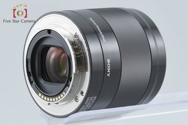 SONY E 50mm f/1.8 OSS SEL50F18 Black w/ Box
