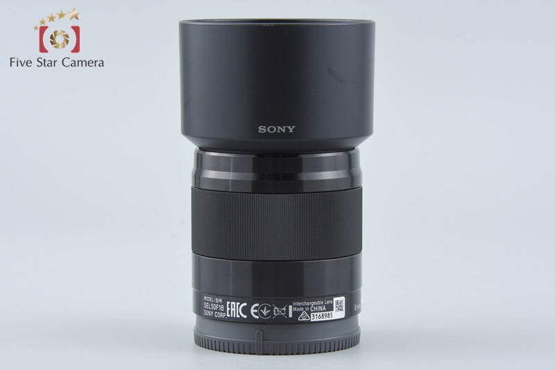 SONY E 50mm f/1.8 OSS SEL50F18 Black w/ Box