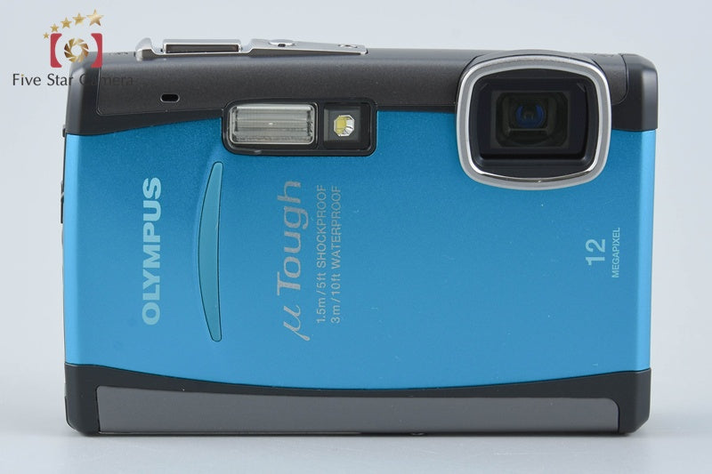 Olympus μ TOUGH-6010 Blue 12.0 MP Digital Camera w/ Box