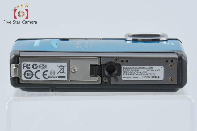 Olympus μ TOUGH-6010 Blue 12.0 MP Digital Camera w/ Box