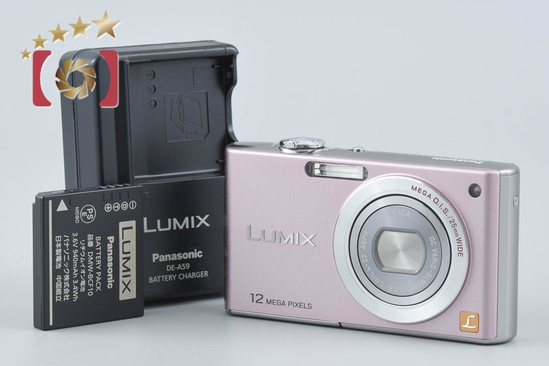 Panasonic LUMIX DMC-FX40 Pink 12.1 MP Digital Camera [Japanese Language Only]