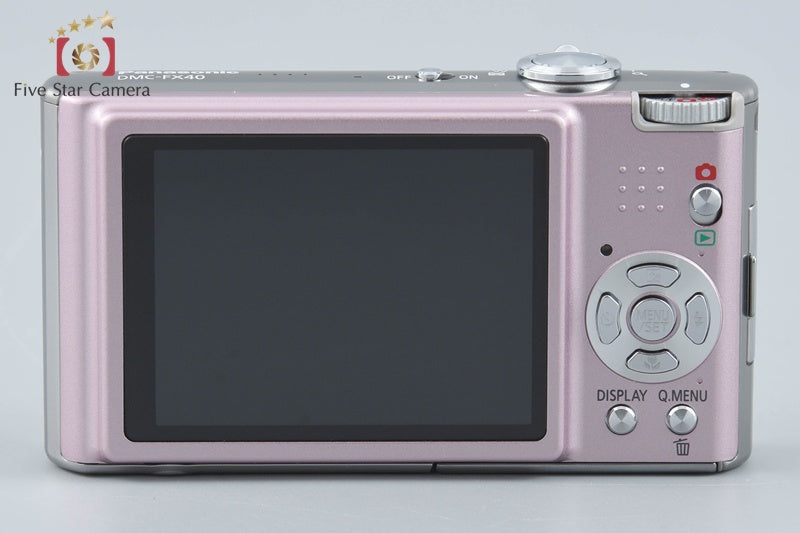 Panasonic LUMIX DMC-FX40 Pink 12.1 MP Digital Camera [Japanese Language Only]