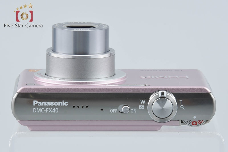 Panasonic LUMIX DMC-FX40 Pink 12.1 MP Digital Camera [Japanese Language Only]