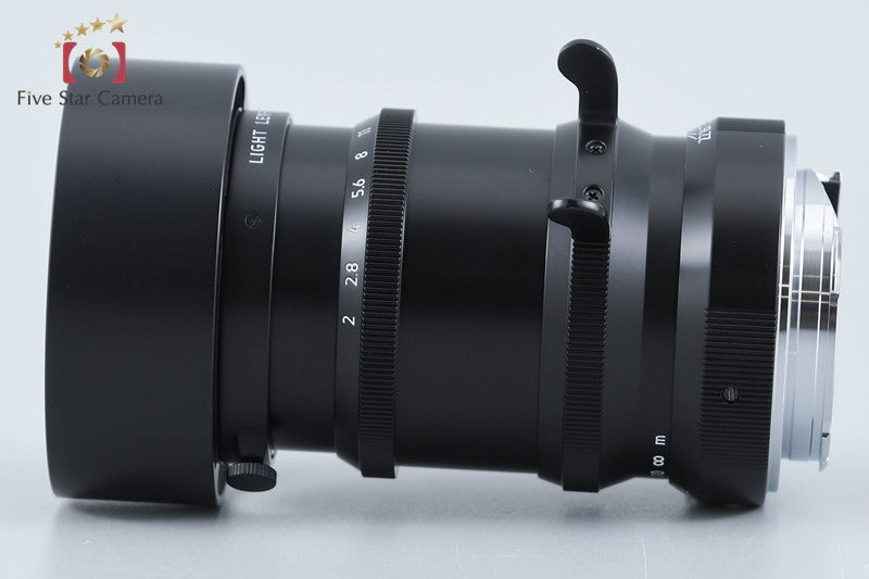 LIGHT LENS LAB M SP II 75mm f/2 Black Leica M Mount w/ Box