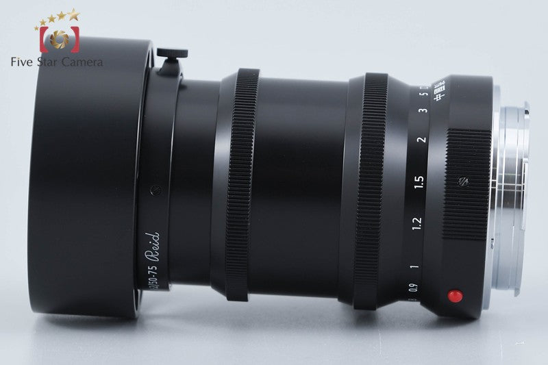 LIGHT LENS LAB M SP II 75mm f/2 Black Leica M Mount w/ Box
