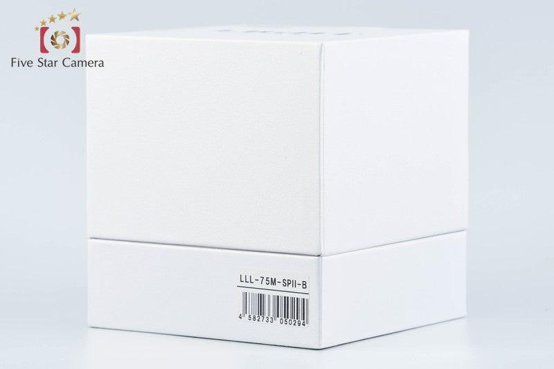 LIGHT LENS LAB M SP II 75mm f/2 Black Leica M Mount w/ Box