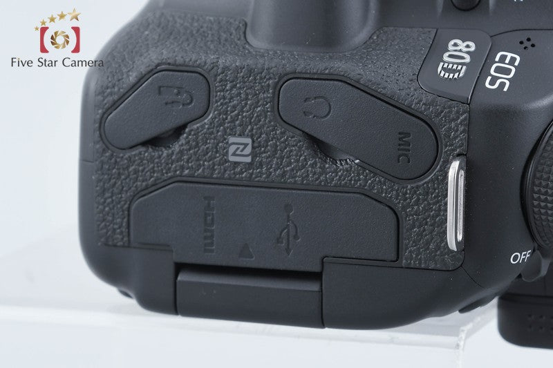 "Shutter count 4,003" Canon EOS 80D 24.2 MP Digital SLR Camera Body