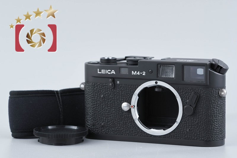Leica M4-2 Black 35mm Rangefinder Film Camera Body 2026.09 Overhauled!!