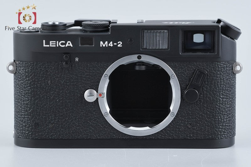 Leica M4-2 Black 35mm Rangefinder Film Camera Body 2026.09 Overhauled!!