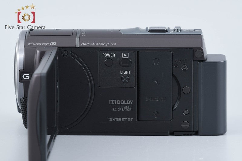 Sony HANDYCAM HDR-CX590V Brown Full Hi-Vision Camcorder [Japanese Language Only]