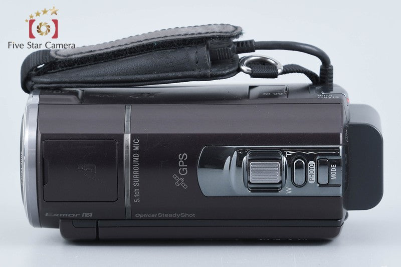 Sony HANDYCAM HDR-CX590V Brown Full Hi-Vision Camcorder [Japanese Language Only]