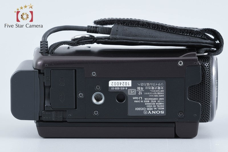 Sony HANDYCAM HDR-CX590V Brown Full Hi-Vision Camcorder [Japanese Language Only]